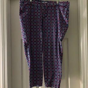 Floral print pointe pant